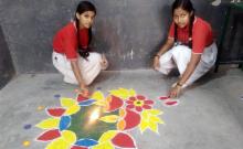 Rangoli Competition and Diwali Celebration